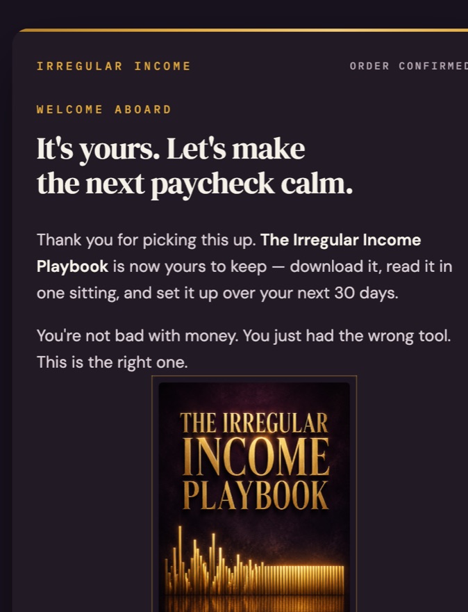 Launch email